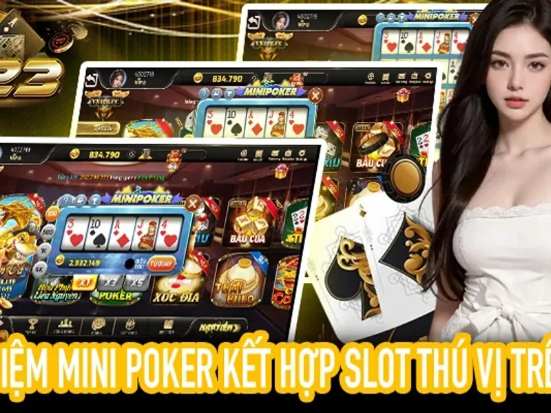 Hình ảnh mô phỏng không gian sòng bạc trực tuyến XN88 với các trò chơi Baccarat và Roulette