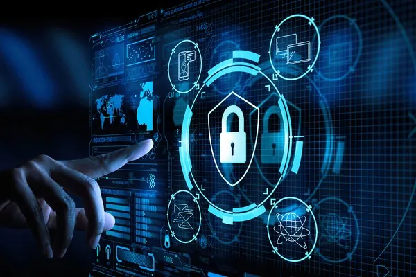 Biểu tượng bảo mật và dữ liệu an toàn trong cá cược trực tuyến